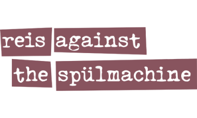 Reis against the Spülmaschine